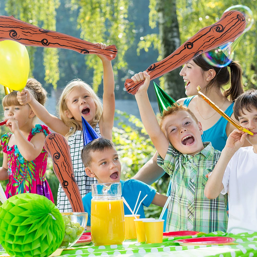 

3 Pcs Inflatable Stick Cheering Sticks Bat Prop Baseball Children's Bats Props Balloon