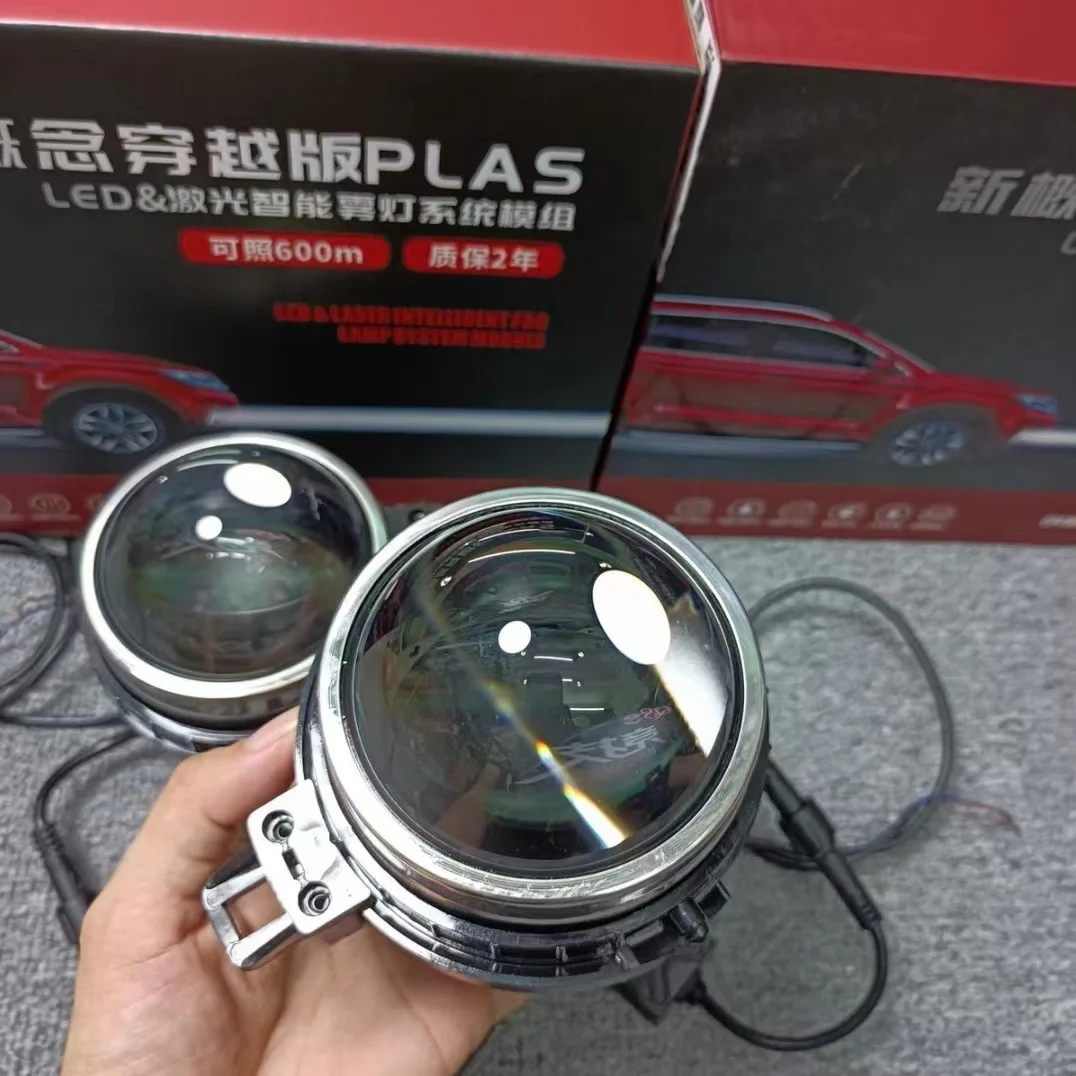 

12v 3 Inch Bi Led Fog Light Lens Hi Lo Beam Retrofit for VW Jetta Bora Passat Golf 6 Sagitar