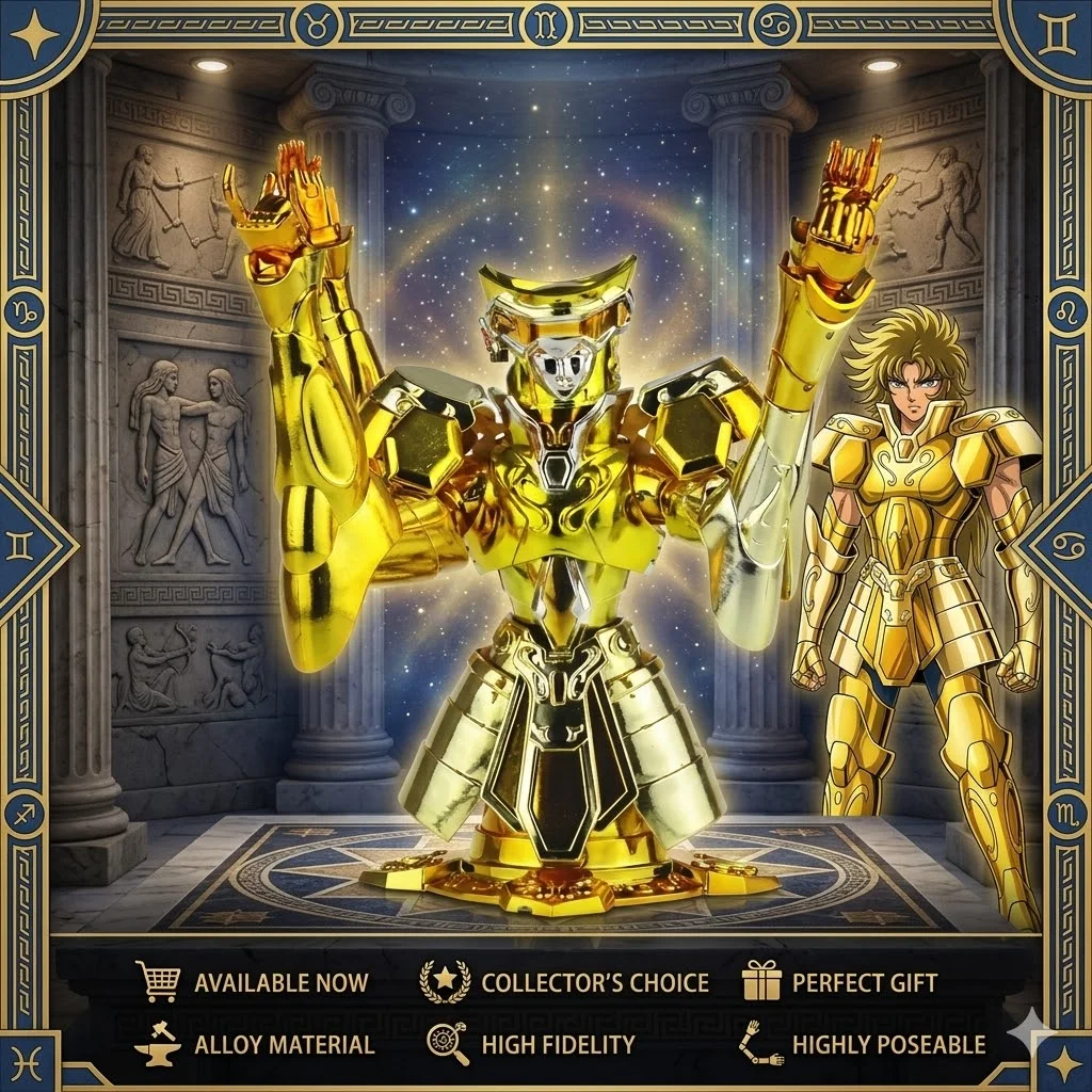 In Stock】 Saint Seiya CS Gemini Gold Cloth Object Myth Cloth EX