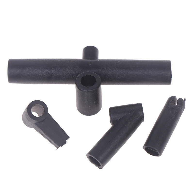1 セット凧フレームコネクタプラスチックロッド交換部品サポートスティックティーアングルストレートコネクタ摩耗