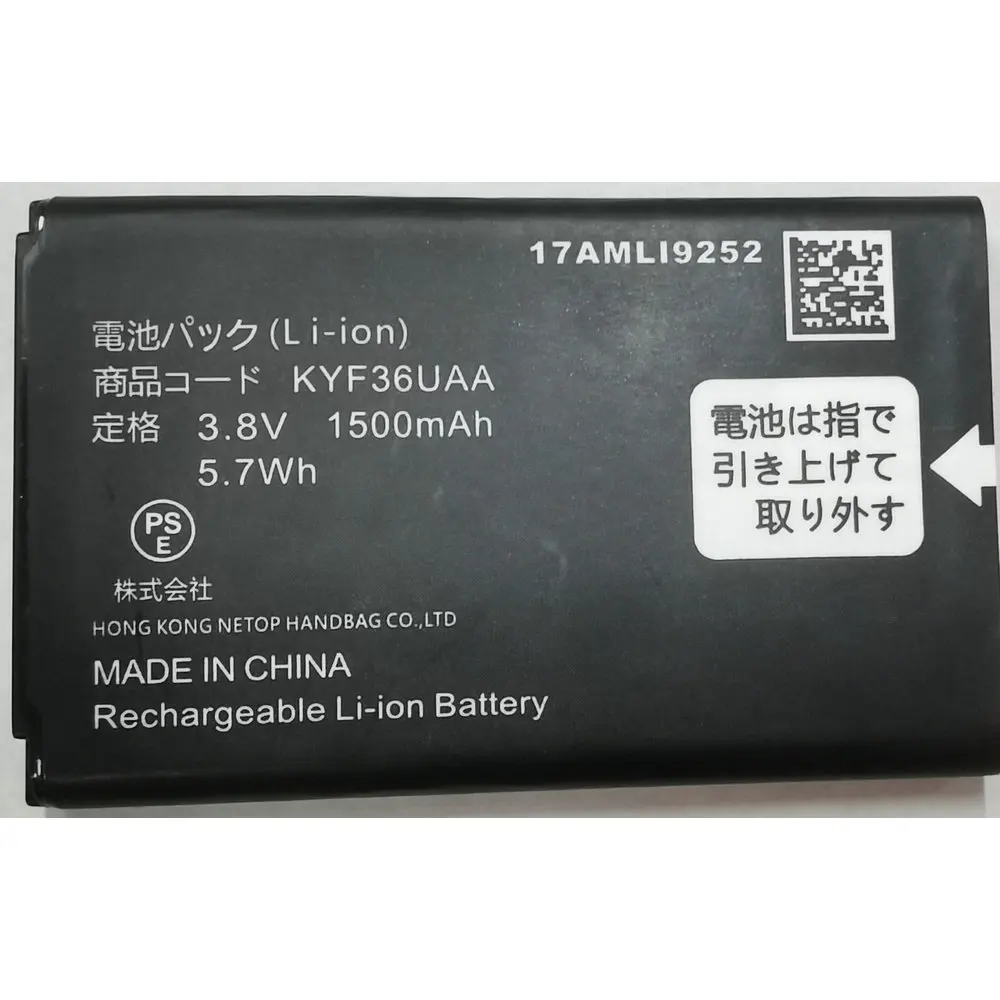 Batterie de remplacement KYF36UAA pour téléphone portable KYOCERA GRATHR, Kyf36 Kyf37, nouveau