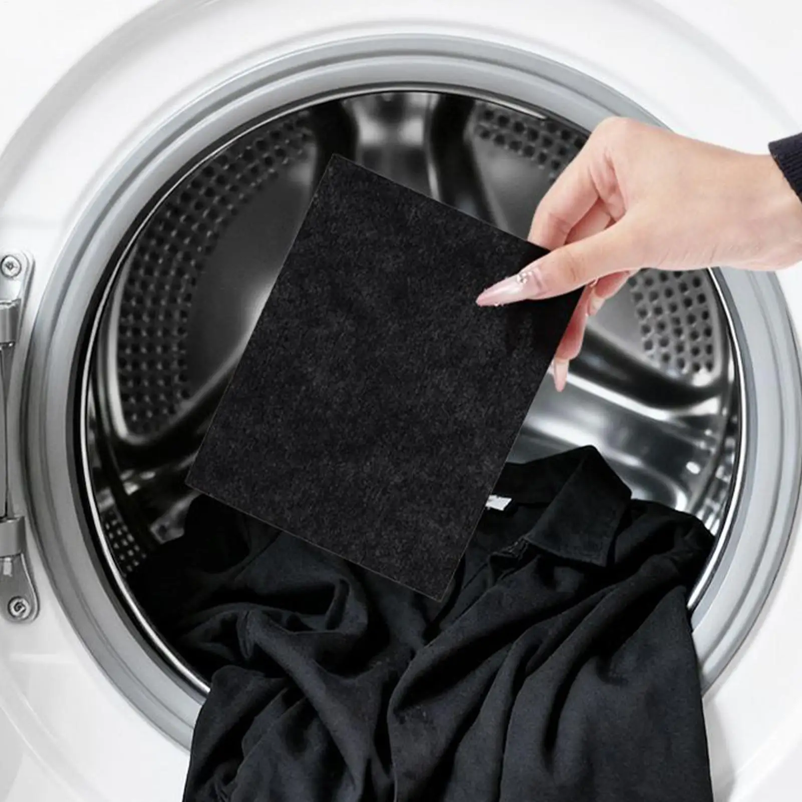 Fabric Dye Restore Color Long-Lasting Laundry Supplies 10 Pieces Fabric Paint Dark Tablets for Cotton Linen Wool T-Shirts Shoes