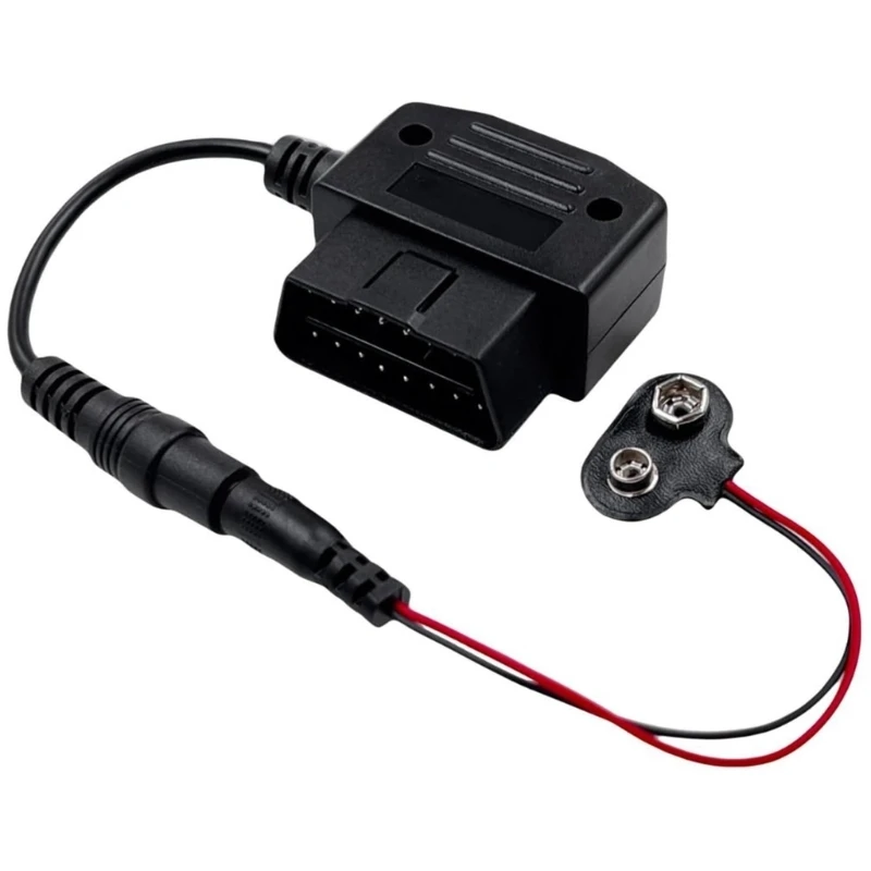  Automotive OBD2 Memory Saver With 9V Power Supply For Data Retention Device