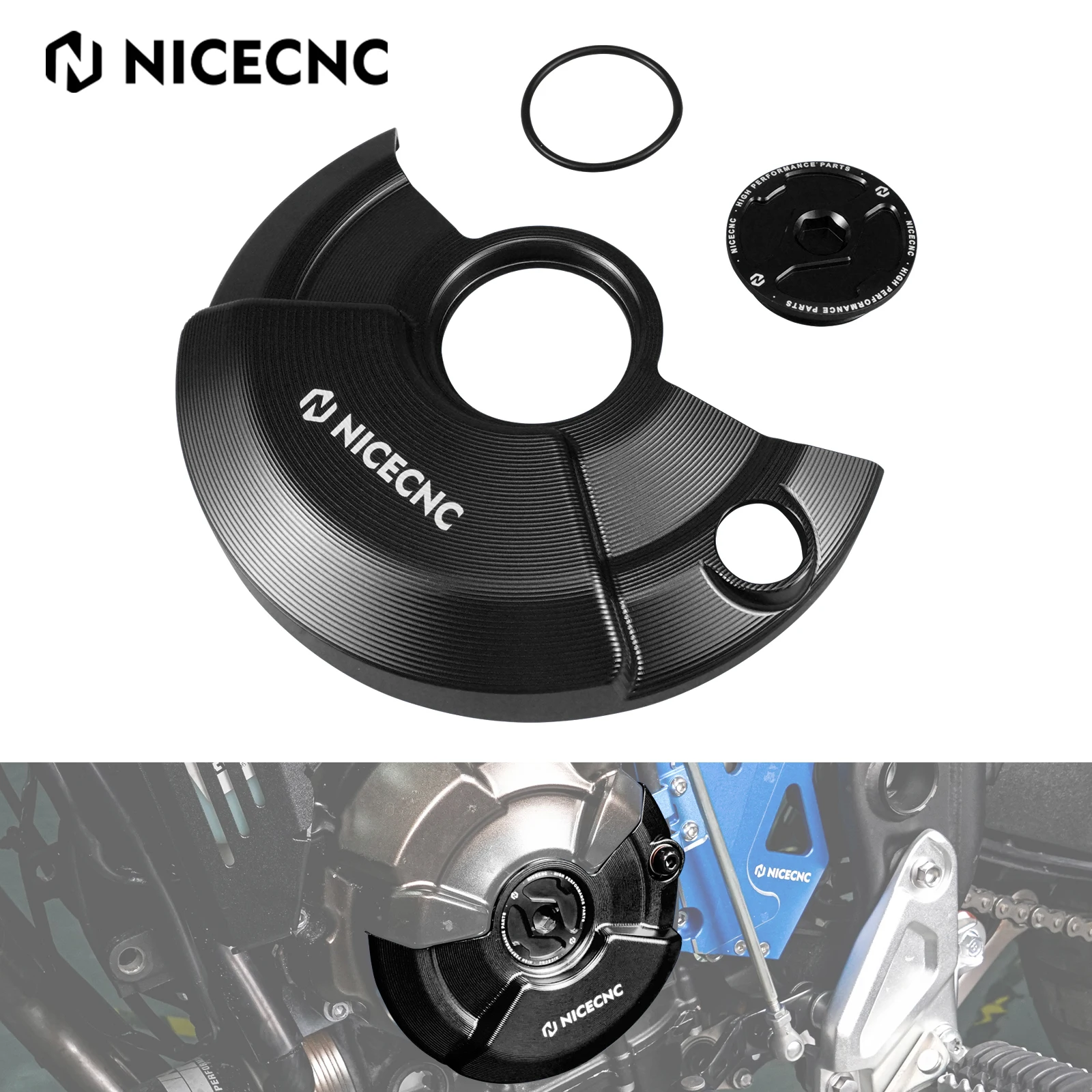

For Yamaha Tenere 700 XTZ 700 2019-2024 Crankcase Cover Guard Protector Tenere 700 World Raid 2022-2023 MT-07 XSR700 2018-2020
