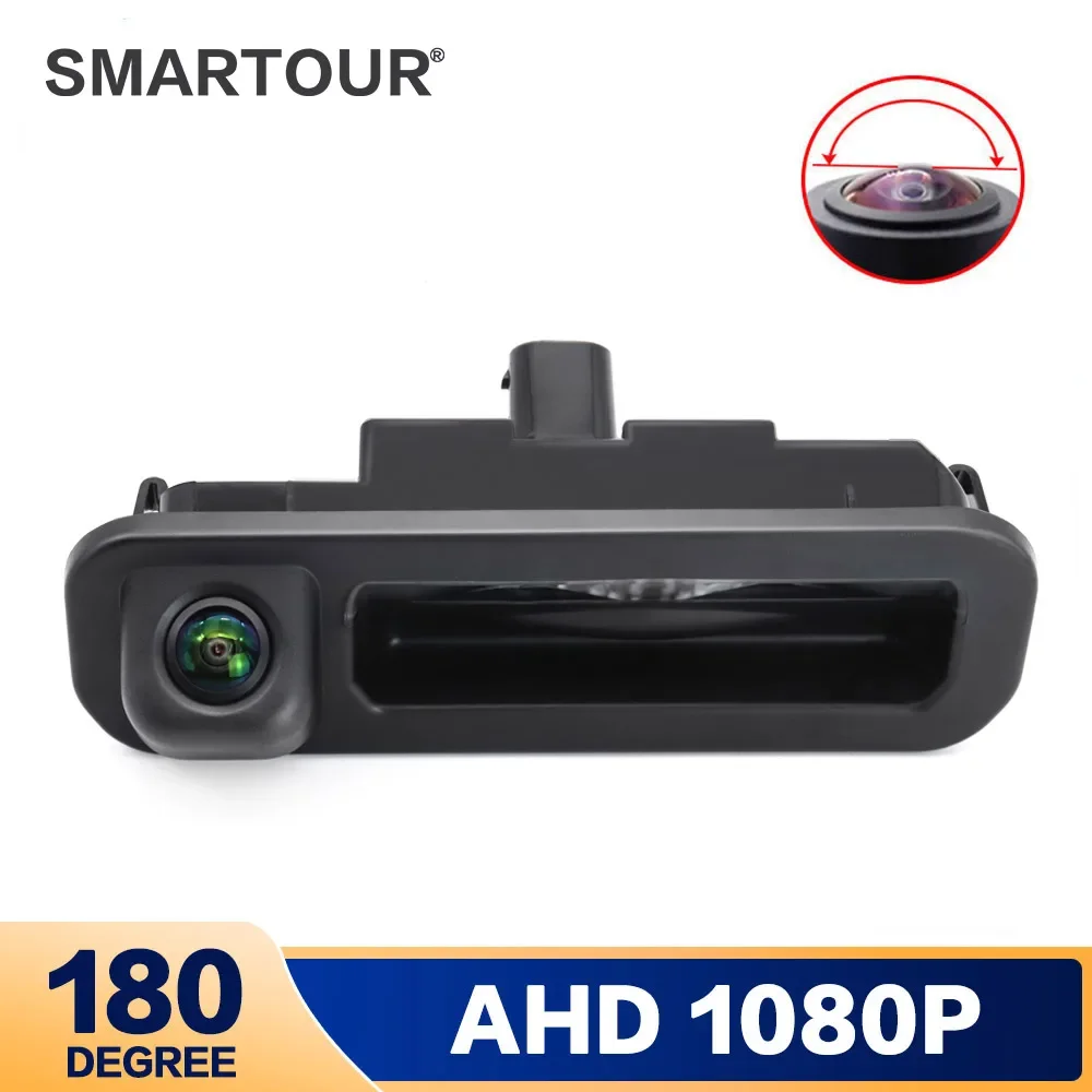 180° AHD 1080P Car Rear View Camera for Ford Focus 3 MK3 C MAX Night Vision Reversing Vehicle