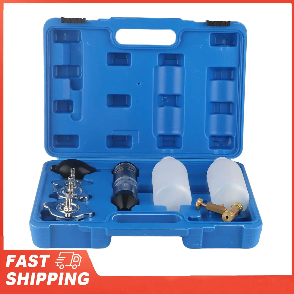 

Combustion Tester Kit CO2 Detector for Cars Trucks Road Tractors Excavators Head Gasket Tester Kit Diagnostic Tools Repair Tool