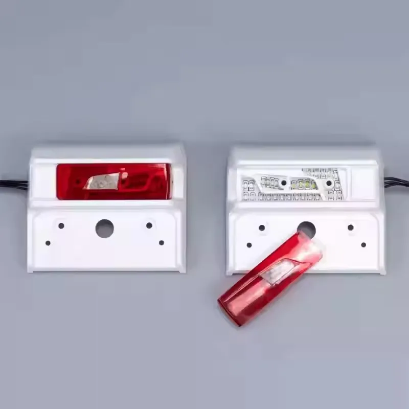 1/14 مركبة يتم التحكم بها عن بُعد 770S LED المصابيح الخلفية مع PCB LED مجلس ل 1/14 تاميا RC نموذج شاحنة جرار 770S 6X4 56368 8X4 56371 الملحقات #3