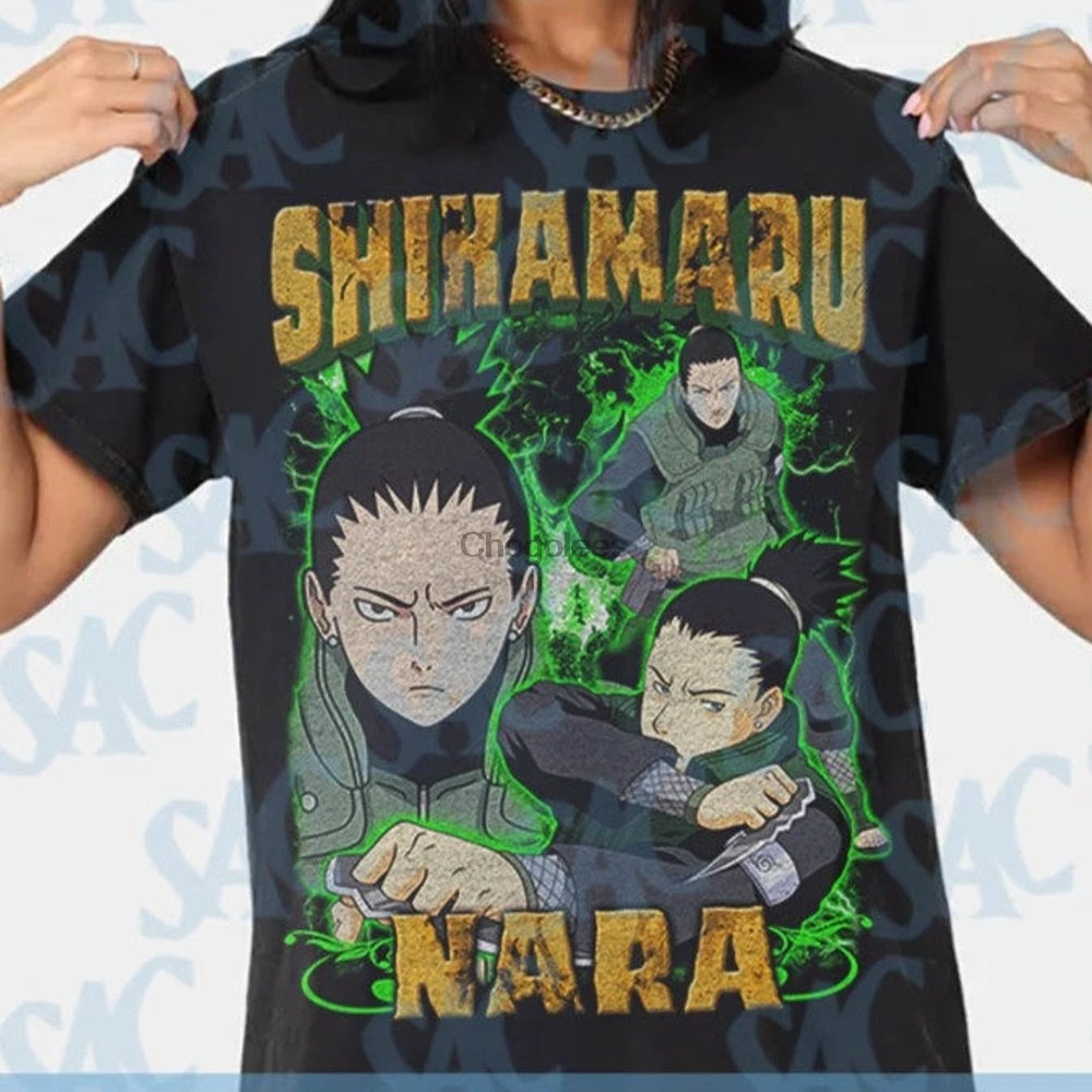 Vintage style Shikamaru Nara T Shirt Anime Lover Graphic Graphic anime shirt Graphic tee Anime T Shirt Japanese tee