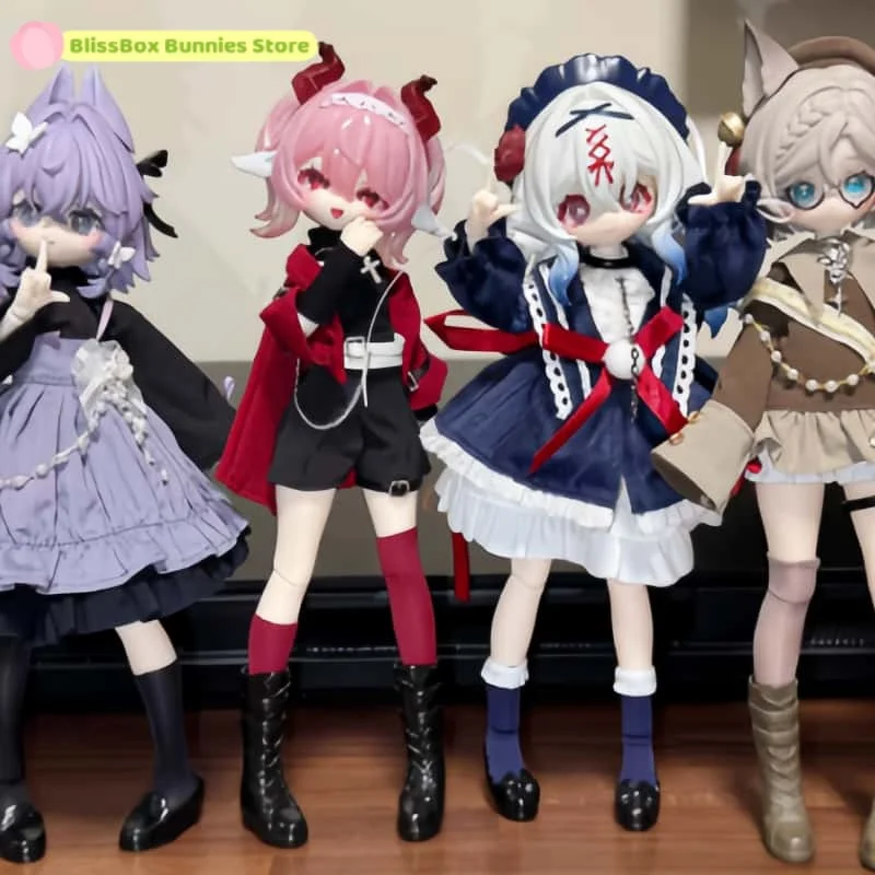 

New In Stock Meki Final Blessing Series Blind Box Cute Anime Action Figure Kawaii Model Ornament Toys Mystery Box Birthday Gifts