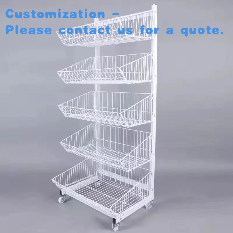 

custom.Display Rack Stand Supermarket Snack Custom Retail Snack Food Display Rack