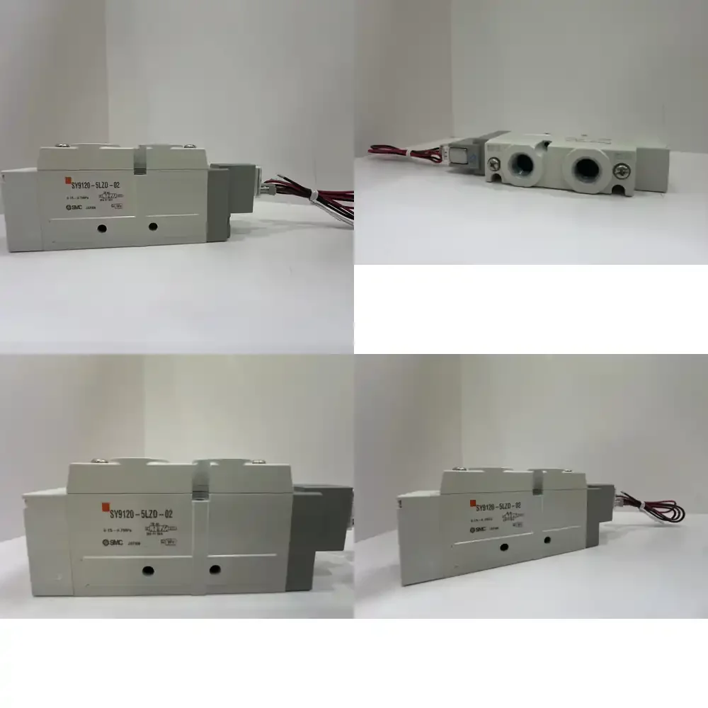 

SMC Original Genuine SY9120-5LZD-02 Copper Solenoid Valve Body 5 Port Single Unit for SY3000/5000/7000/9000 Air Cylinder