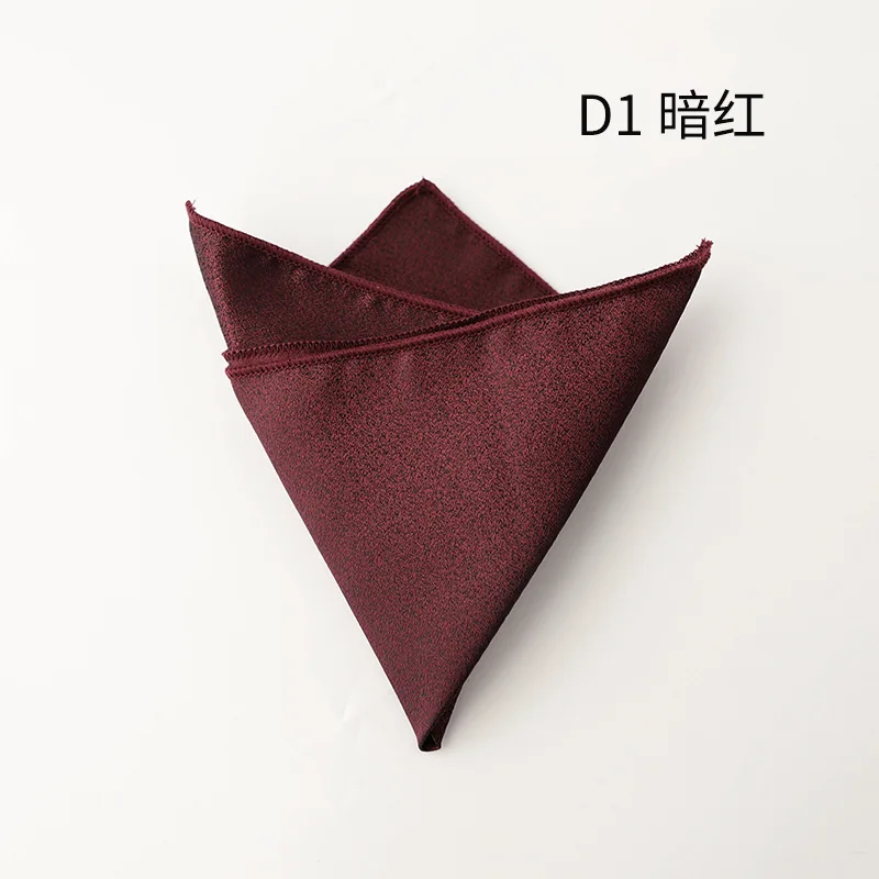 Solid White Pocket Square Handkerchief for Men