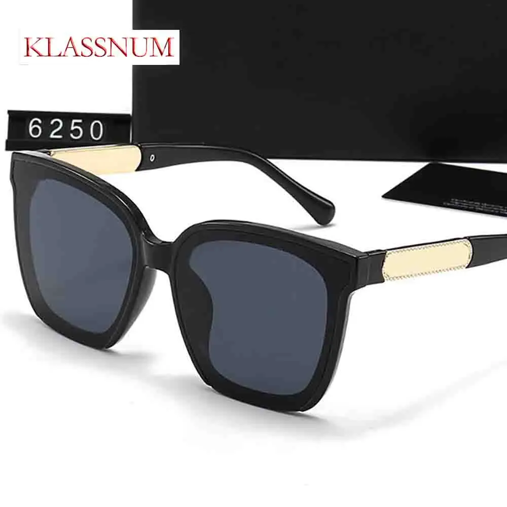 

KLASSNUM Summer Fashion Square Sunglasses Uv400 Shades Vintage Designer Classic Women Sunglasses For Party Gathering Sun Stage