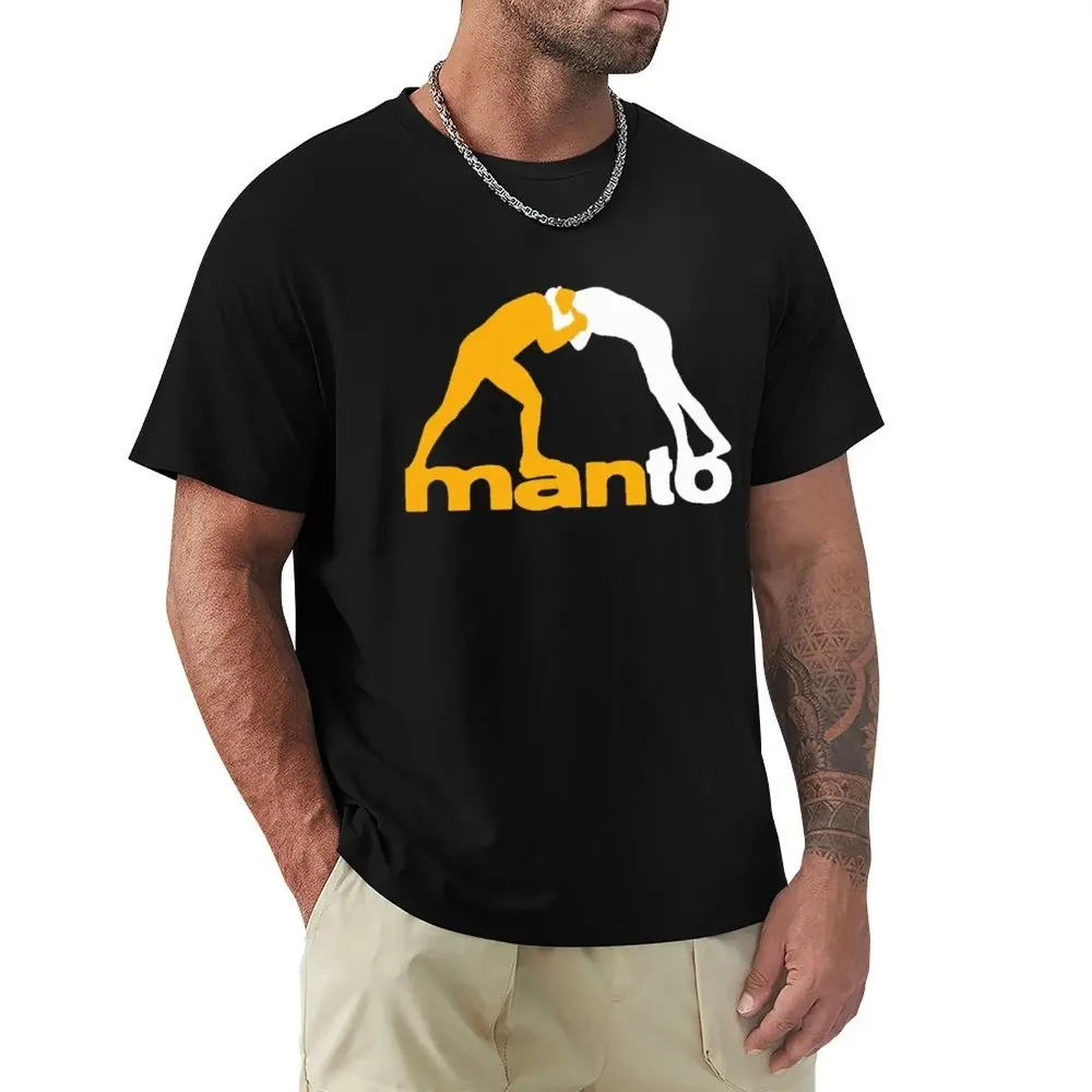 New MANTO Brazilian Jiu Jitsu T Shirt Harajuku Short Sleeve T-shirt Cotton Graphics Tshirt Tops