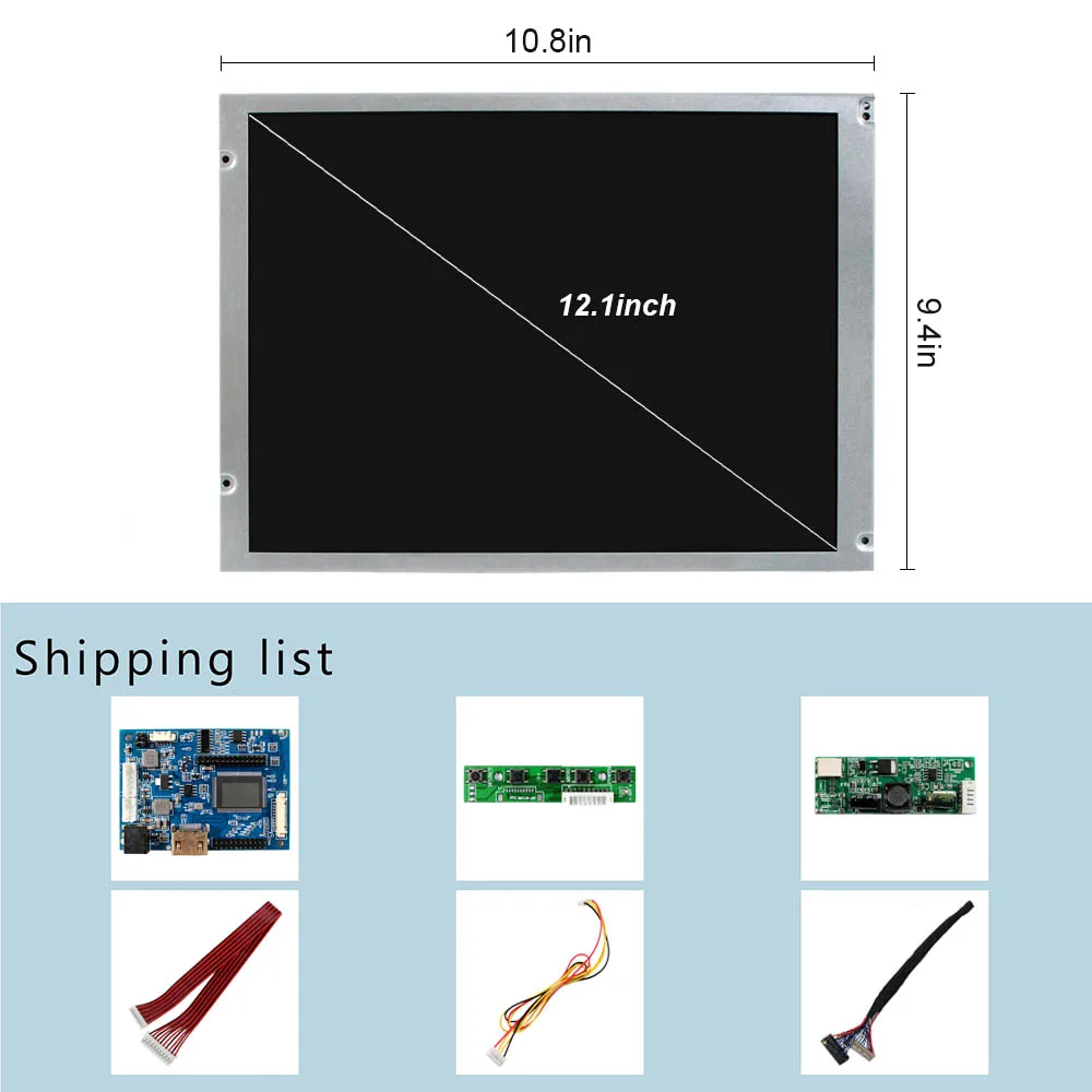 HD-MI Audio Board and 12.1