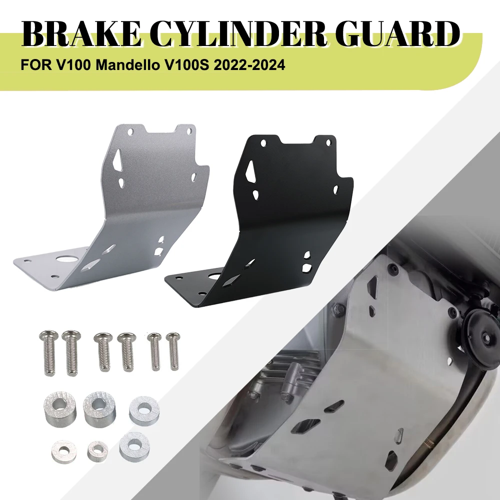 

For Moto Guzzi V100 Mandello V100 S 2022-2024 Motorcycle Accessories New Skid Plate Bash Frame Guard Engine Protection Cover