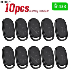 10pcs 433MHz 315mhz Remote Control Universal Garage Remote 4CH Duplicator Controller Replacement Wireless Car Keys for Garage