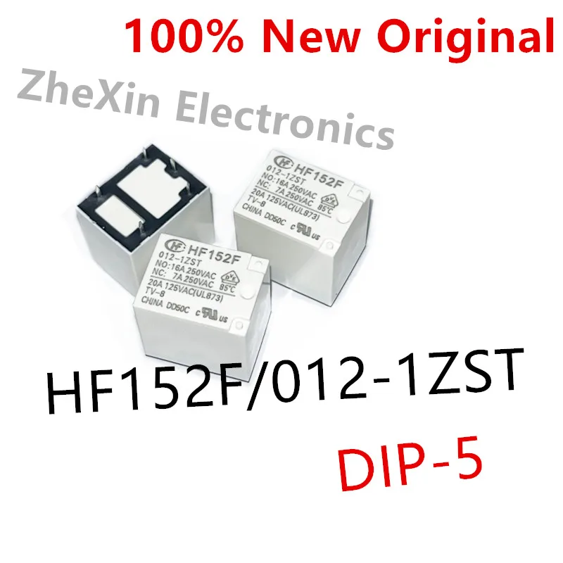 10PCS/Lot   HF152F/012-1ZST 、HF152F/024-1ZST 、HF152F/005-1ZST   DIP-5  New power relay   HF152F-012-1ZST 、HF152F-024-1ZST