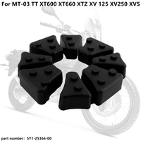 Juego de amortiguadores de amortiguador trasero para motocicleta, para Yamaha 5Y1253640000 XT600X TTR600, cojín de absorción de impacto, piezas de repuesto de goma para motocicleta