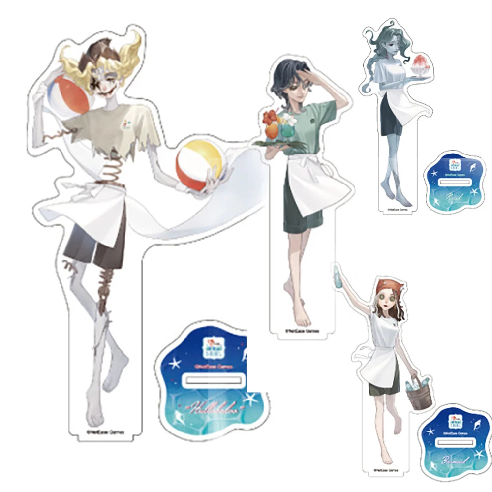 7th Dessert Anime Identity ⅤEmma Woods Aesop Carl Norton Campbell Acrylic Stand Figure Model Plate Cosplay Desktop Decor Gifts