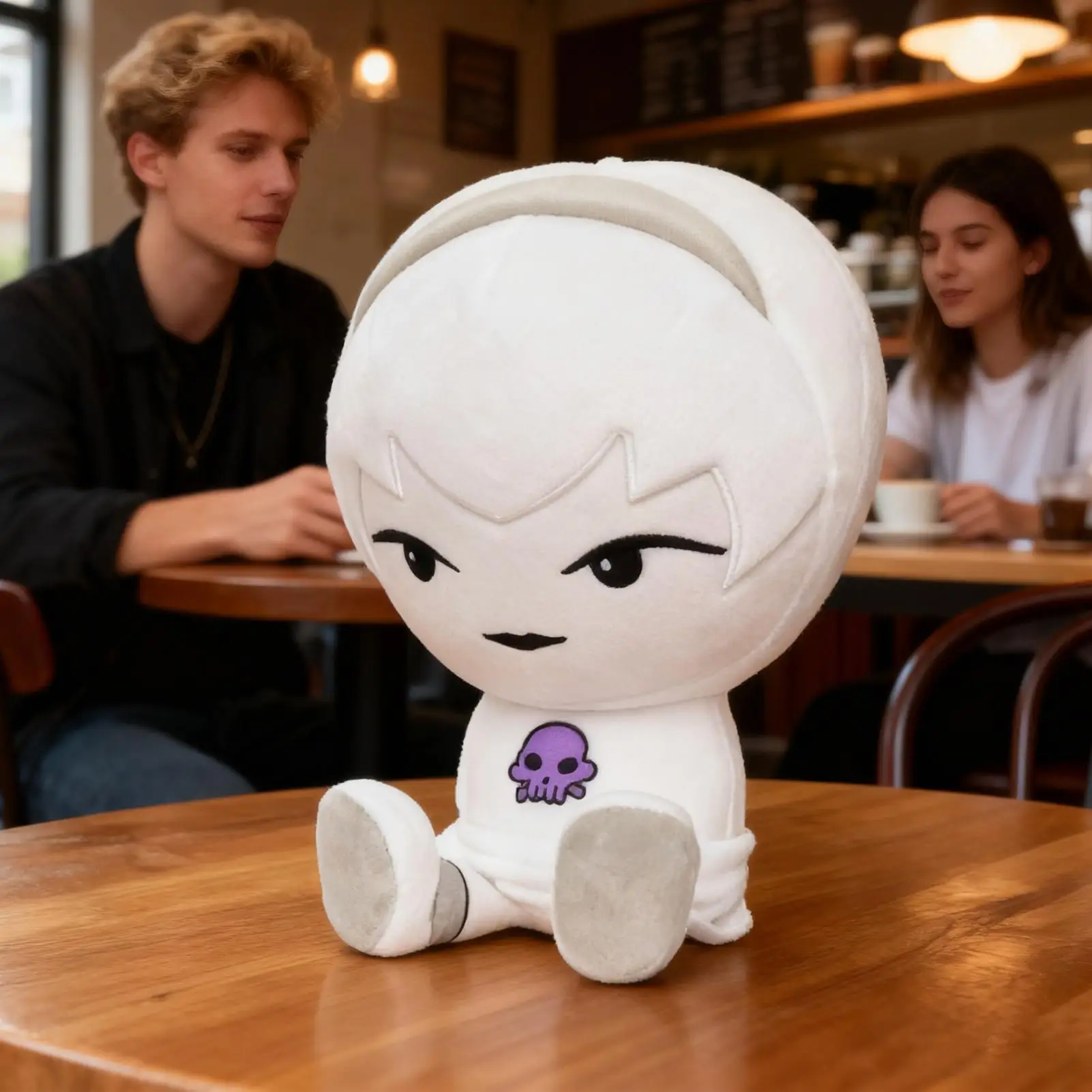 

Anime Peripheral Dolls House of Fans Rose Plush Toy Adorable Collectible Cartoon Plush Doll Cartoon Characters Stuffed Toy