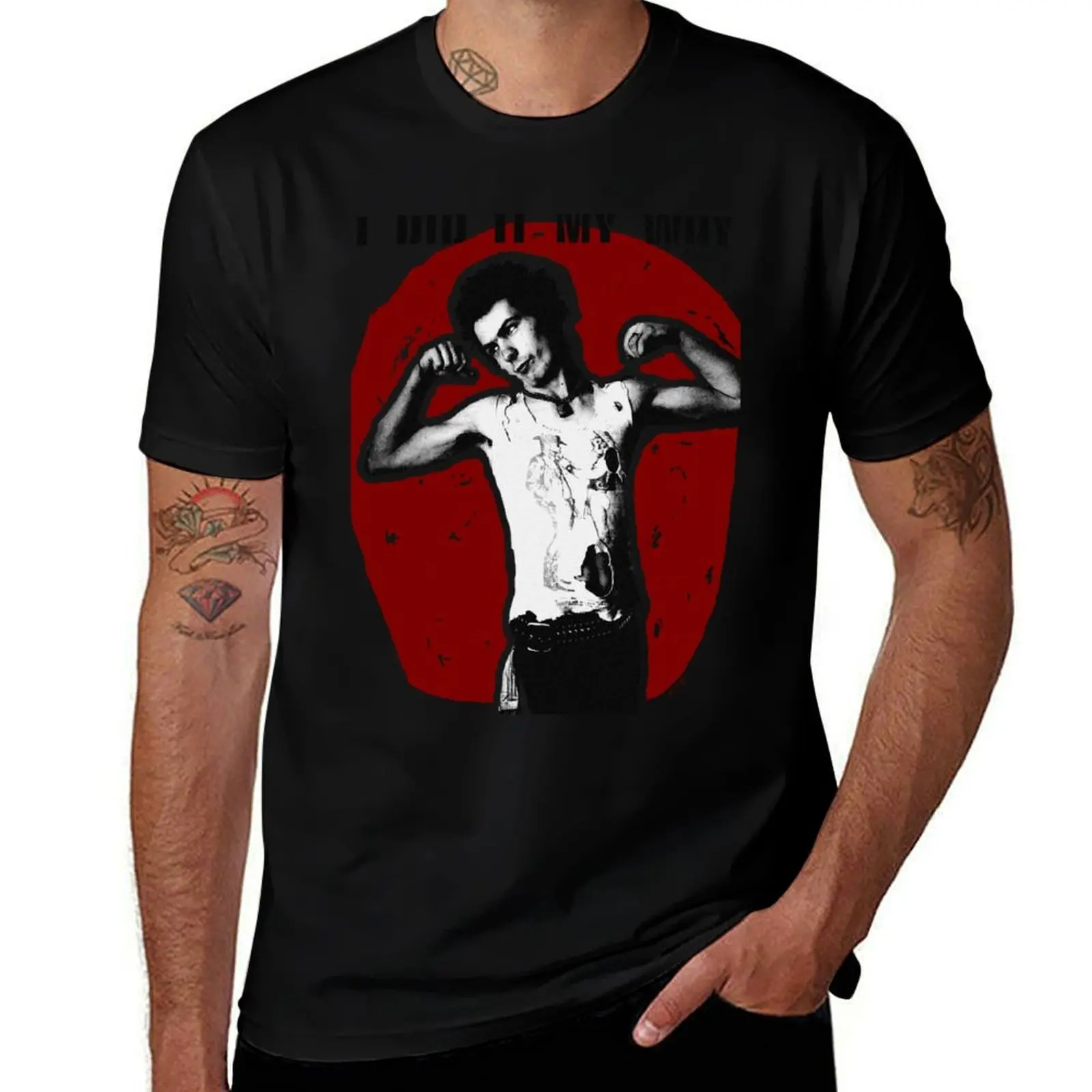 Sid Vicious I Did It My Way T-Shirt Festival Party Tee Top T-Shirt