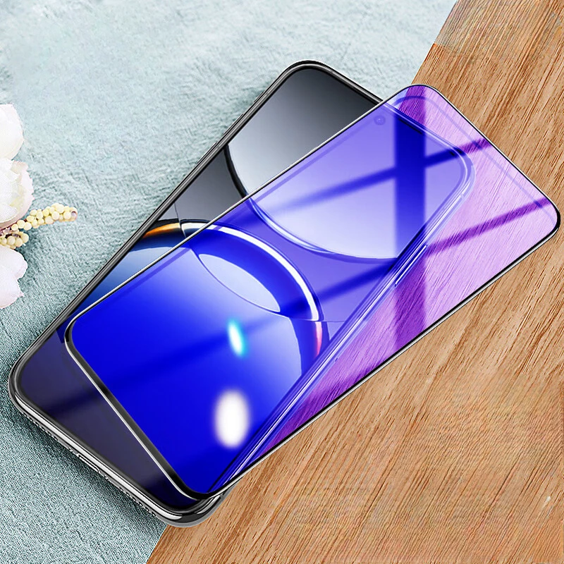 9D Tempered Glass for Oppo Find X8 Black Edge Clear Anti Blue Screen Protector for OPPO FindX8 FINDX8 9H Protective Front Film