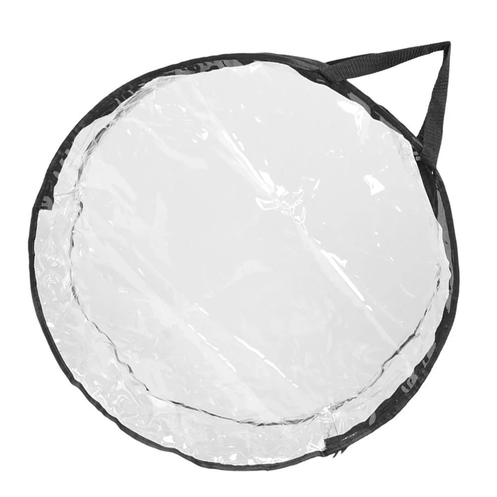 

Christmas Wreath Storage Bag Xmas Garland Organizer Zippered Pouch Handle Prevent Damp Damage Reusable Yearly Wreath Storage Bag