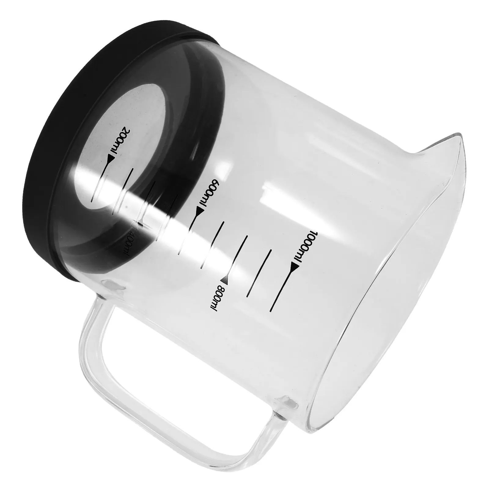 

Glass Measuring Cup Liquid Milk Coffee Mug Handle 1000Ml Clear Scale Kitchen Pitcher Portable Accurate Measurement