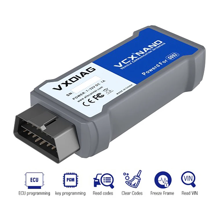 Диагностический инструмент USB Version VXDIAG VCX NANO для GM и OPEL GDS2 V2023.10.19 Tech2WIN 16.02.24 DPS 4.52