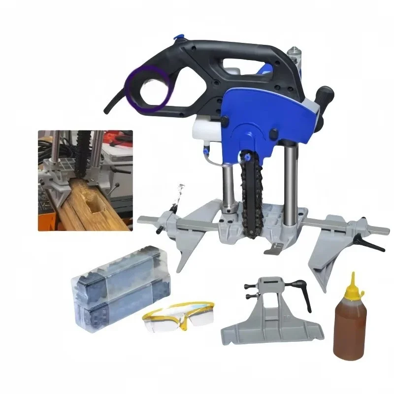 

2500 watt chisel mortise machine chain mortise boring machine wooden mortise square hole drill wooden house