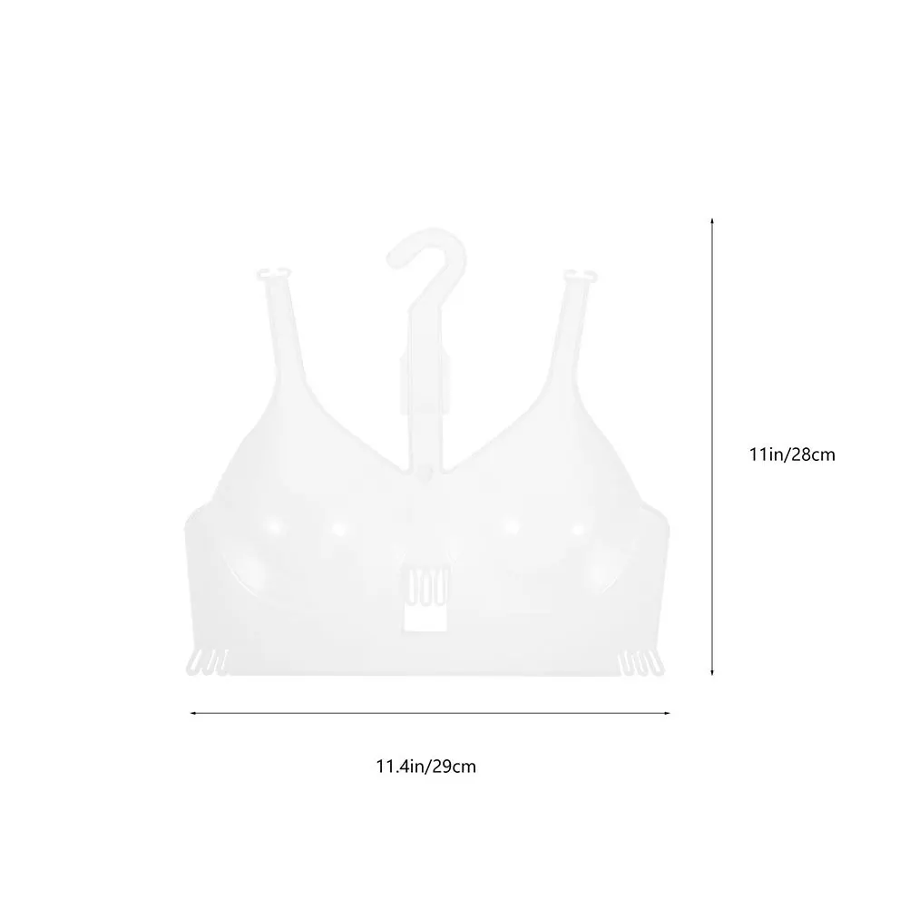 5Pcs Bra Display Hangers Lightweight Plastic Bra Hanger for Retail Clothes Shop Exhibitions Hanger for Clothes Shop