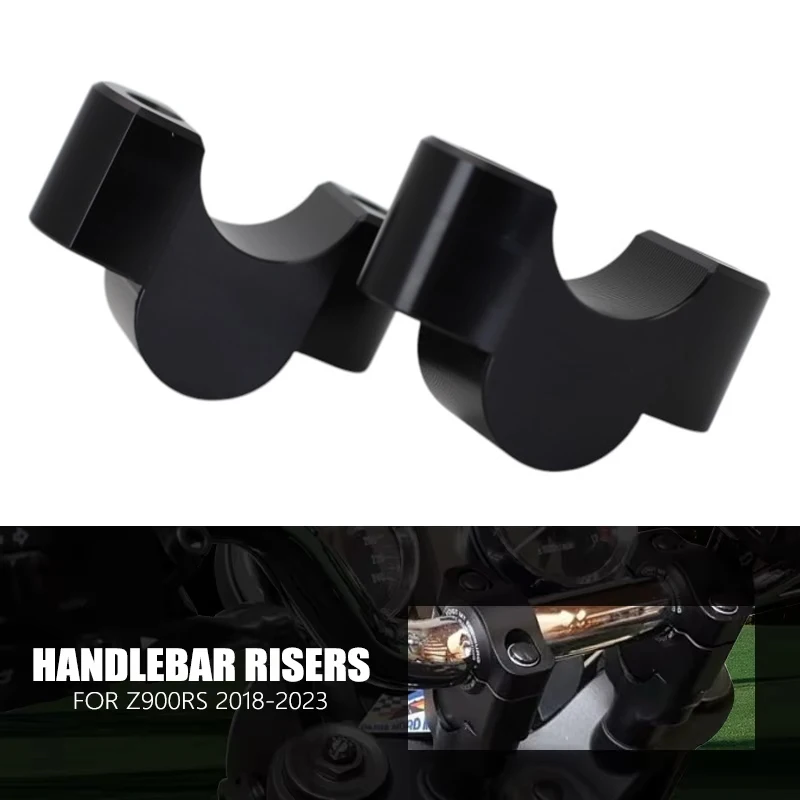For KAWASAKI Z900RS Z900 RS 2018-2023 Handle Bar Clamp Raised Extend Riser Mount Z 900RS Motorcycle Accessories Handlebar Risers