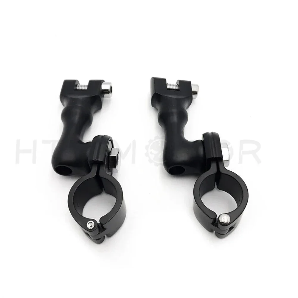 

Aftermarket Motorcycle Parts Foot Peg Mounts for Harley Davidsion 1 1/2" 1.5" Engine Guard Highway Pegs Footpeg