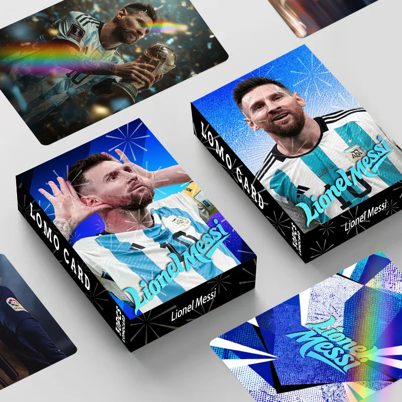 Boxed 30Pcs Holographic Laser Flash LOMO Cards Mini Collectible Photo Greeting Paper Cards