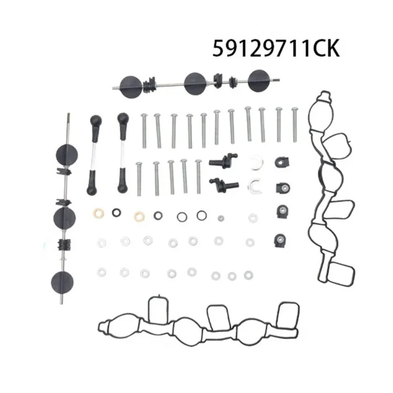 

Intake Manifold Swirl Flaps Gasket Kit For A4 A5 A6 A8 Q5 Q7 VW TOUAREG Phaeton 2.7 3.0 TDI 059129711CK 059129711DC