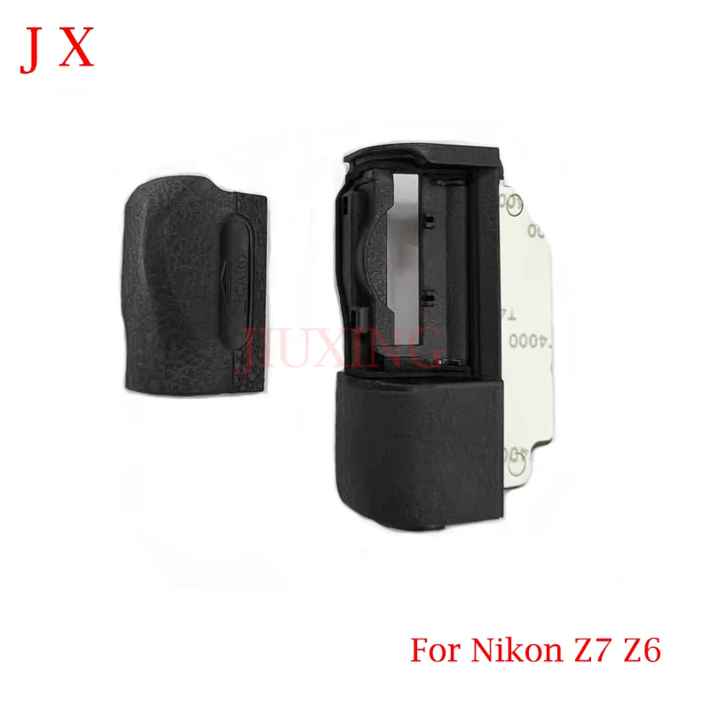 جديد لنيكون Z7 Z6 الجانب شل حافظة SD CF غطاء بطاقة USB غرفة الباب مع قبضة المطاط الأصلي