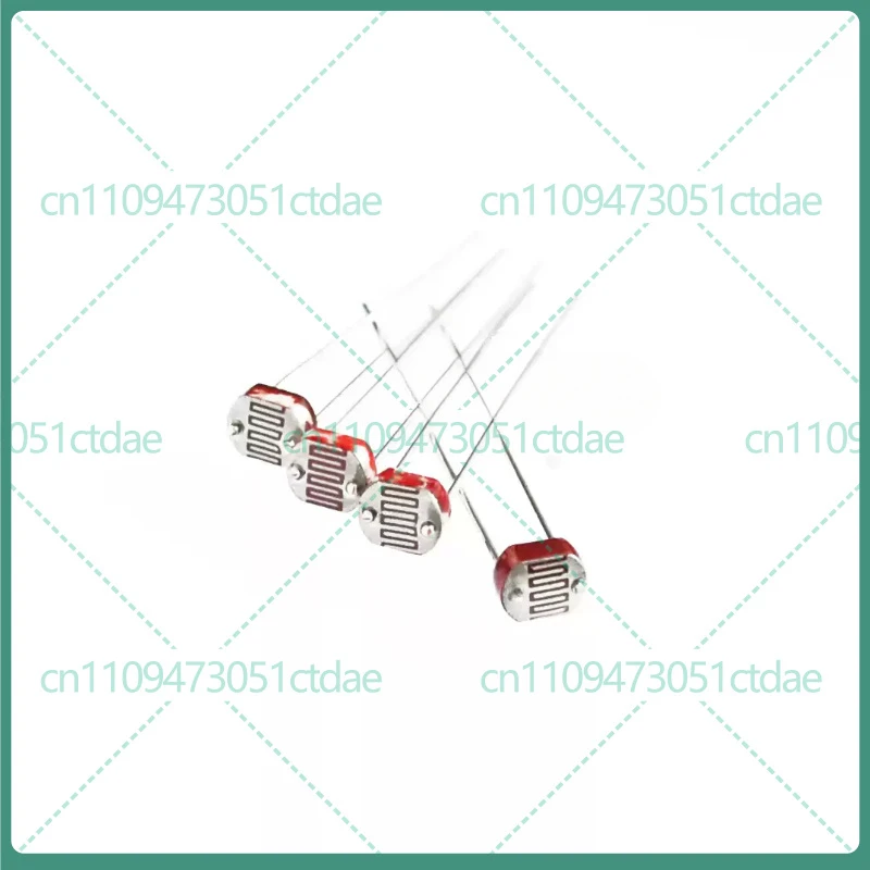 50-200pcs For 5mm Photoresistor 5528 Photoelectric Switch Sensor