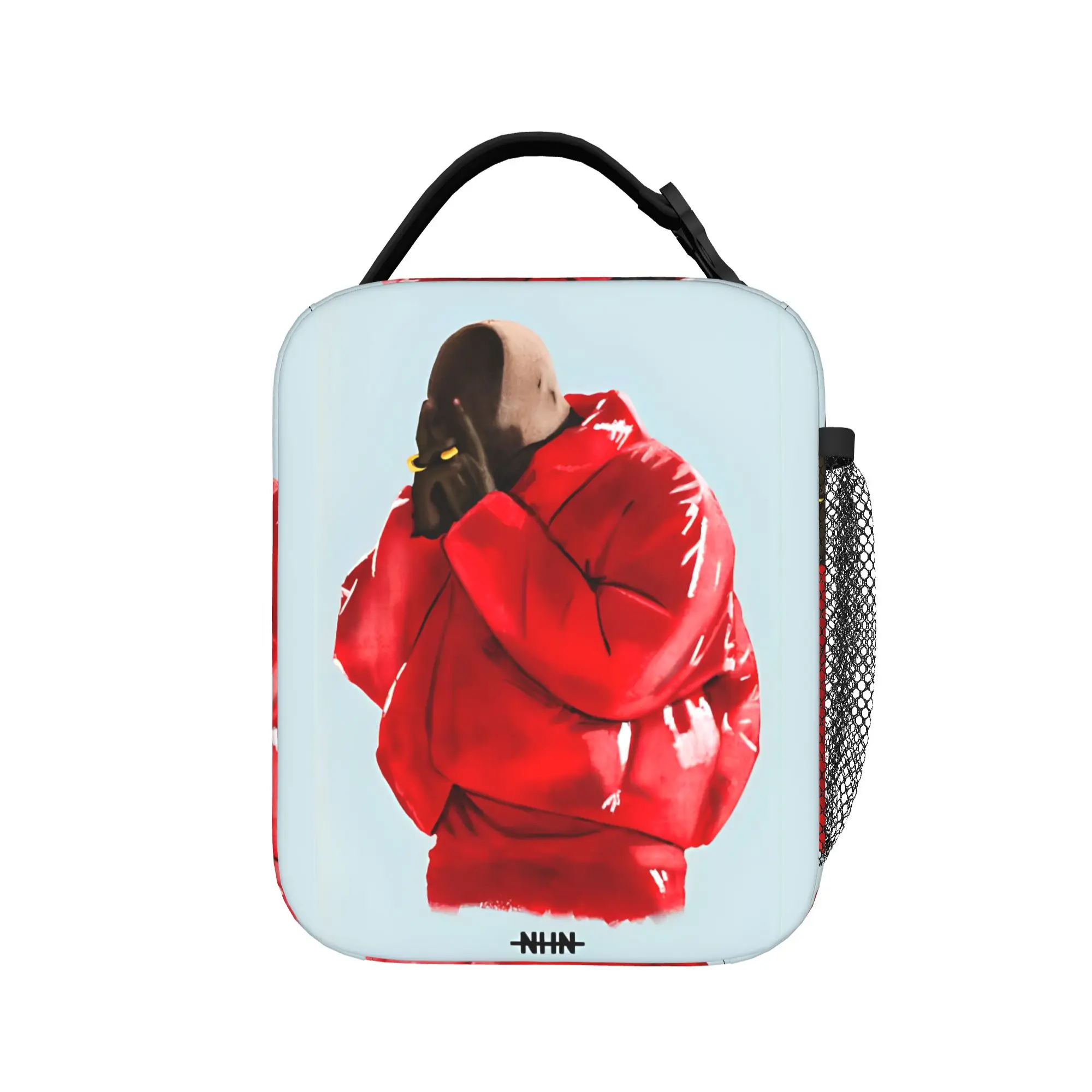 Donda Kanye West Rock Insulated Lunch Bags Meme Hip Hop Rap Style Lunch Container Cooler Bag Tote Lunch Box Work  Girl Boy