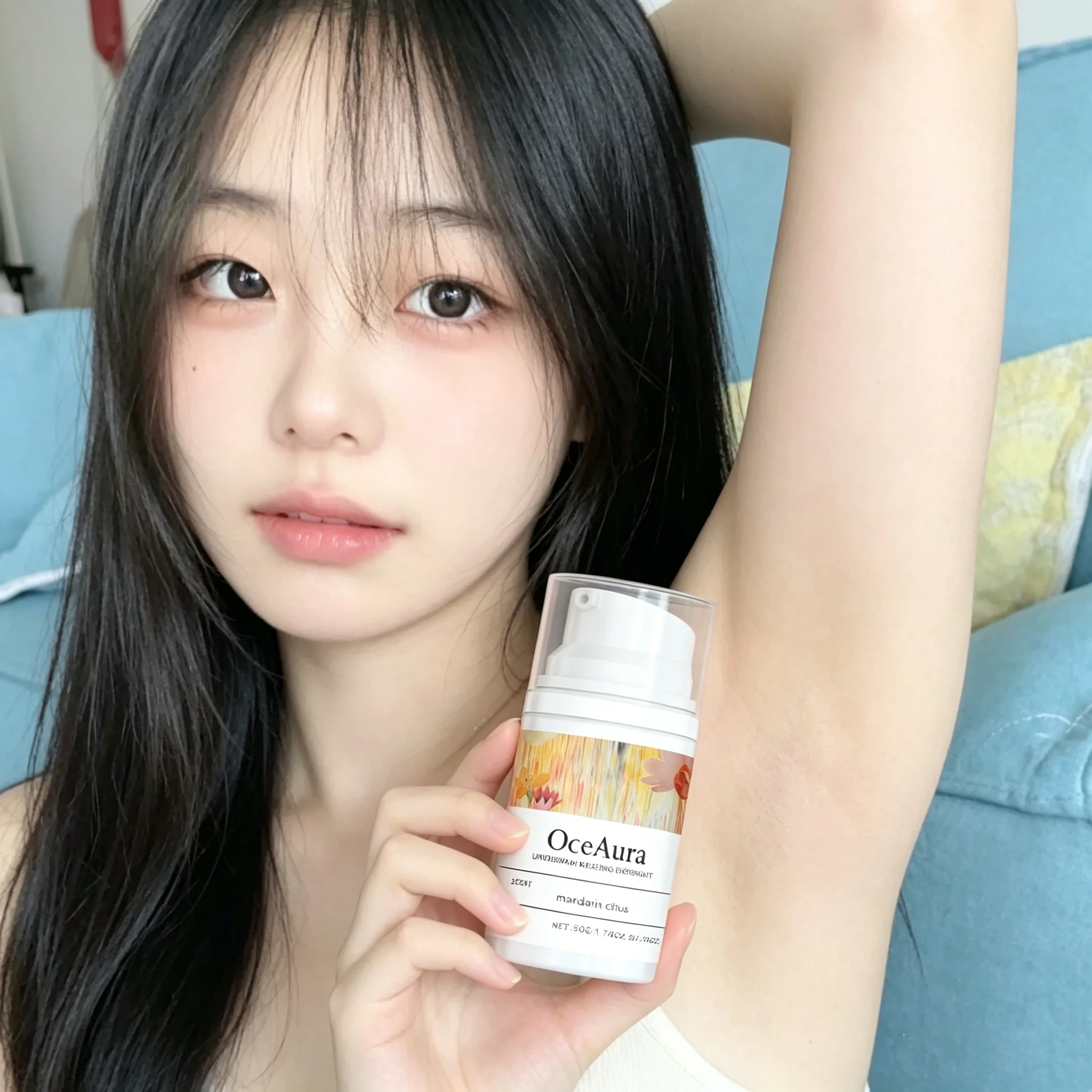 

Underarm Whitening Deodorant Cream Niacinamide Brighten Dark Armpit 24H Odor Control Antiperspirant Body Lightening Cream