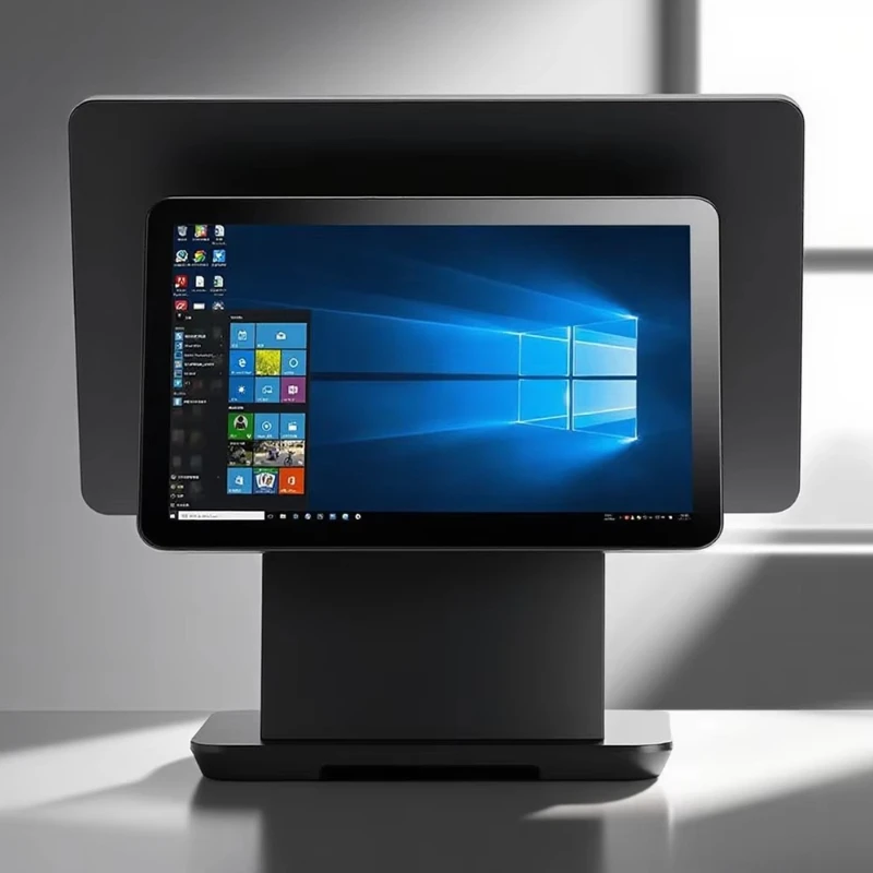 Ex-factory price 15.6-inch all-aluminum S cash register, fanless cooling touch screen integrated POS system