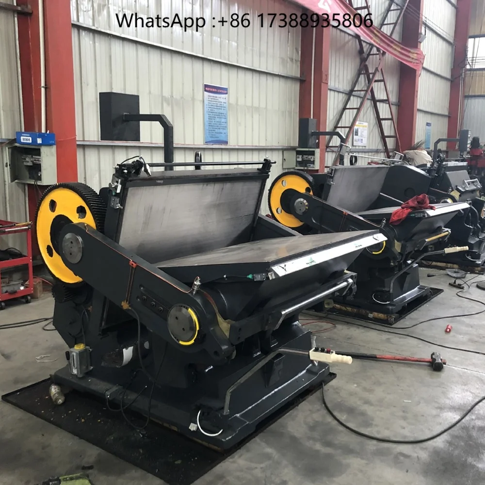 High Hardness Paper Die Cutting Embossing Machine for Pressing Paper Products