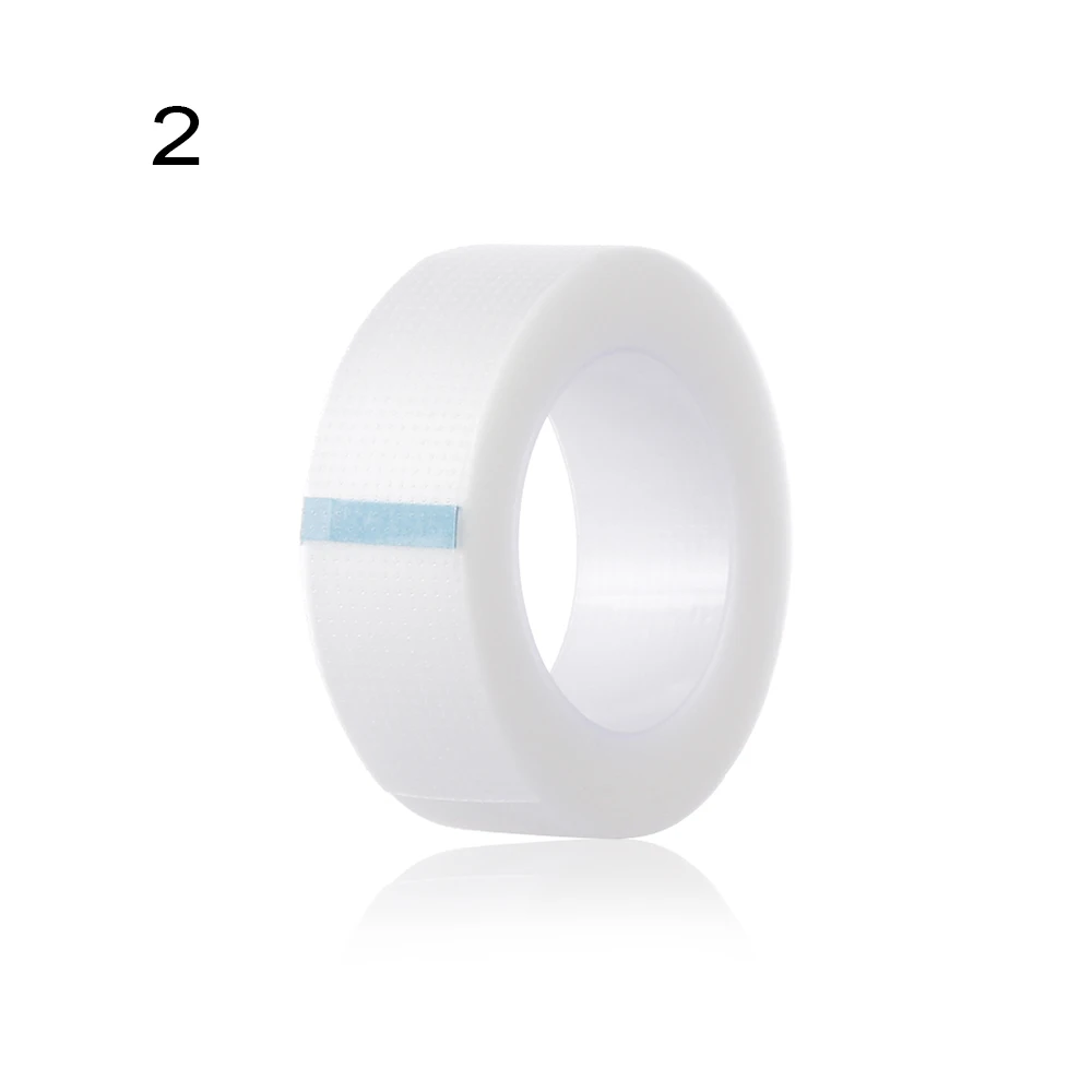 3PCS Hot Sale Easy to tear Micropore Medical Tape Under Eye Pad PE Material Eyelashes Extension Tape Individual Eye Lashes