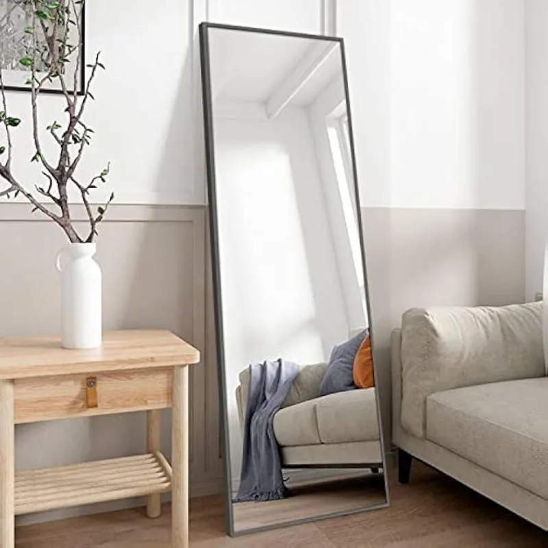 Full Length Mirror Floor Standing Mirrors, Full Body Mirror,Wall-Mounted Dressing Mirror, Large Mirrors for Bedroom