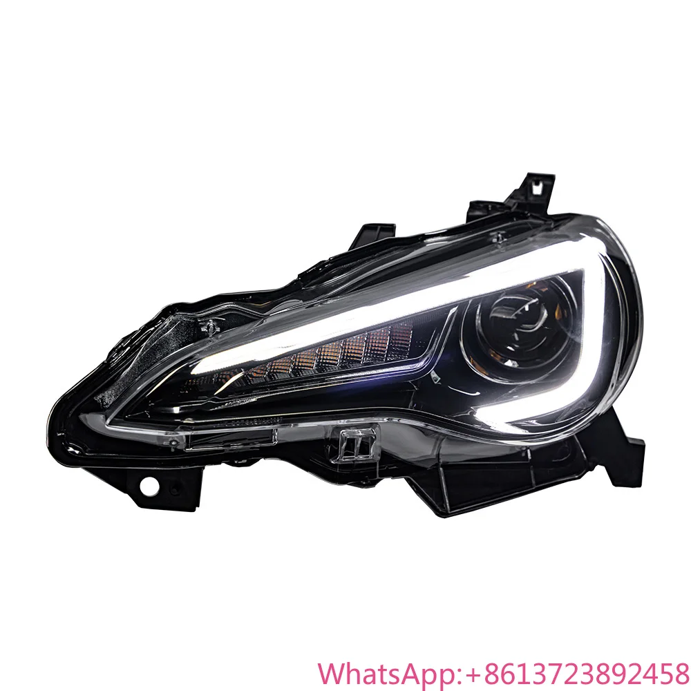 

AKD Car Model for Toyota GT86 BRZ 2012-2018 LED DRL Dynamic Signal High and Low Beam Day Running Light DRL Light Auto Lamps
