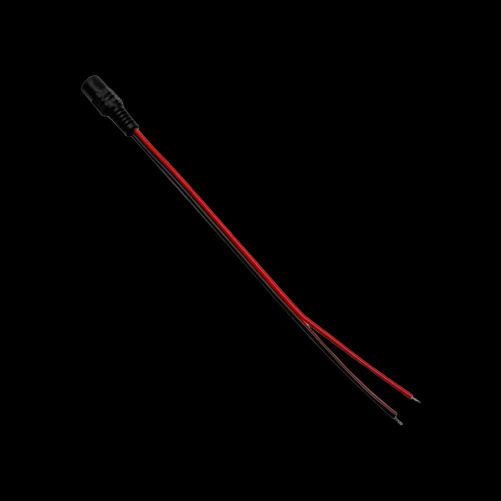 12V 24V DC Power Cable Pure Copper Core Male Connector 0.2 sq mm Cord for Set Top Box Monitor CCTV and Industrial Gear