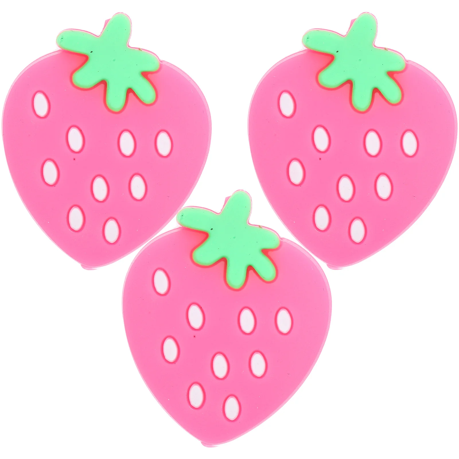 3 Pcs Tennis Balls Racket Absorber Shocks Absorbers Vibration Dampener Dampeners 300X230X060CM Pink Child