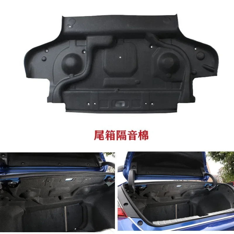 Trunk The trunk sound insulation cotton insulation For Honda Civic 2016 2017 2018 ar-Styling Covers