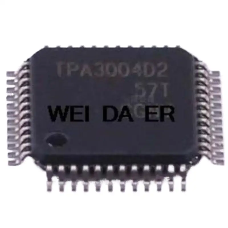 

100% NEWHigh quality products TPA3004D2 TPA3004D2PHPR QFP-48 LCD audio power amplifier new spot