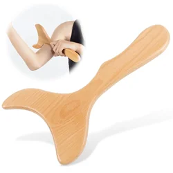 Wooden Gua Sha Wood Massage Tools,Wooden Back Massager, Body Massage Tool Paddle Gua Sha Tool